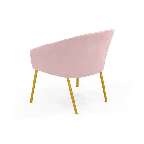 Poltrona Misaki Rosa 70x73cm de Un Puesto con Apoya Brazos - SOFAS Y POLTRONAS | Bylmo