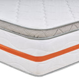 Colchón Firme Cromo Pro Blanco Semidoble 120x190cm Ortopedico con Pillow Sencillo - COLCHONES | Bylmo