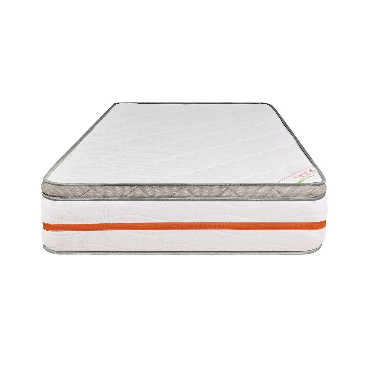 Colchón Firme Cromo Pro Blanco Queen 160x190cm Ortopedico con Pillow Sencillo - COLCHONES | Bylmo