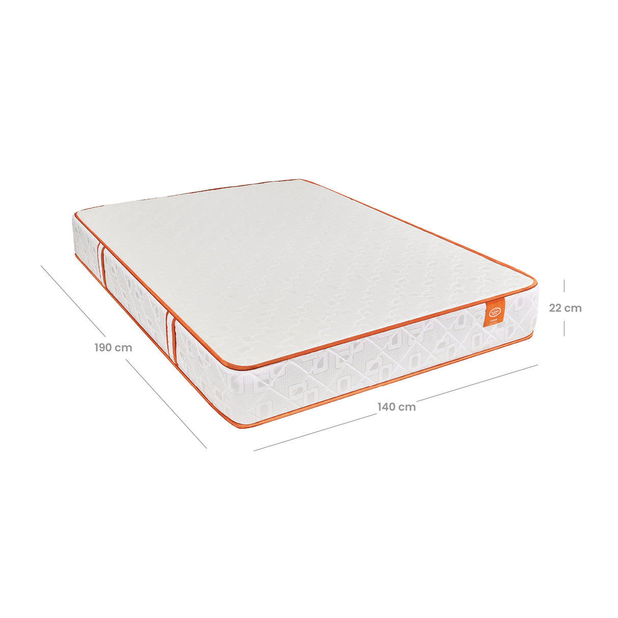 Colchón Firme Lite Resor Blanco Doble 140x190cm Ortopedico - COLCHONES | Bylmo