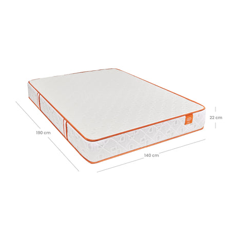 Colchón Firme Lite Resor Blanco Doble 140x190cm Ortopedico - COLCHONES | Bylmo