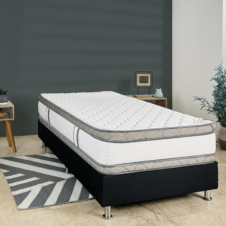 Colchón Firme Pedic Foam Blanco Semidoble 120x190cm Ortopedico con Pillow Doble - COLCHONES | Bylmo