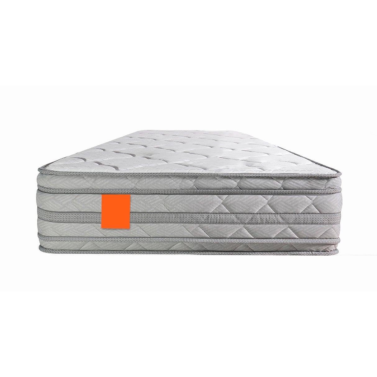 Colchón Firme Mercurio Blanco Semidoble 120x190cm Ortopedico con Pillow Sencillo - COLCHONES | Bylmo
