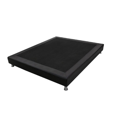 Base Cama Acacia Negro 100x190cm para Cama Sencilla 100 X 190 Cm - CAMAS | Bylmo