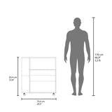 Mueble Microondas Eldon Blanco 75x83.4cm Con Ruedas - ALACENAS Y MUEBLES MICROONDAS | Bylmo