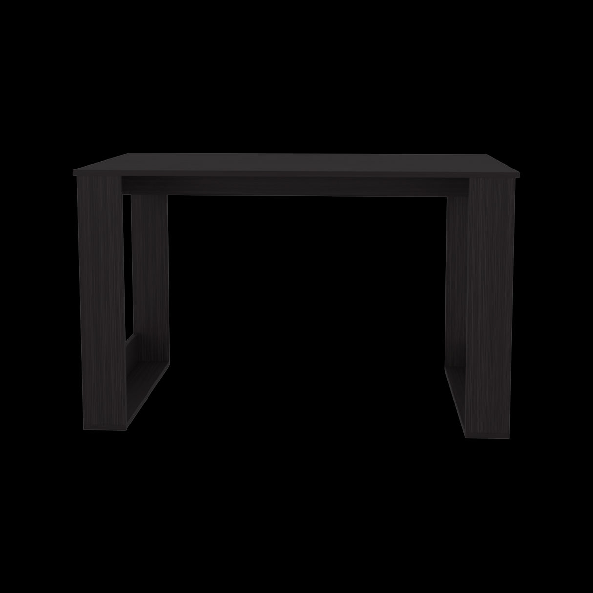 Escritorio Oviedo Wengue 120x73cm sin Cajones - ESCRITORIOS | Bylmo