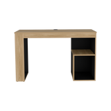 Escritorio Astana Fresno Europeo y Wengue 120x73.5cm sin Cajones - ESCRITORIOS | Bylmo