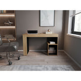 Escritorio Astana Fresno Europeo y Wengue 120x73.5cm sin Cajones - ESCRITORIOS | Bylmo