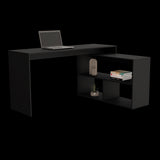 Escritorio Esquinero Axis Wengue 150x77cm sin Cajones - ESCRITORIOS | Bylmo