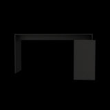Escritorio Esquinero Axis Wengue 150x77cm sin Cajones - ESCRITORIOS | Bylmo