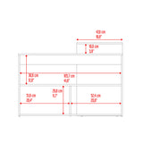 Escritorio Esquinero Axis Wengue 150x77cm sin Cajones - ESCRITORIOS | Bylmo