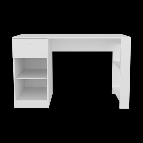 Escritorio Home Blanco 120.2x75.6cm con Un Cajón - ESCRITORIOS | Bylmo