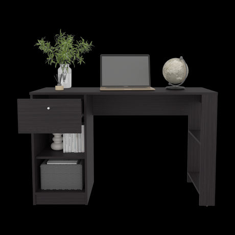 Escritorio Home Wengue 120.2x75.6cm con Un Cajón - ESCRITORIOS | Bylmo
