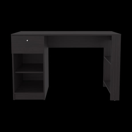 Escritorio Home Wengue 120.2x75.6cm con Un Cajón - ESCRITORIOS | Bylmo