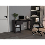 Escritorio Home Wengue 120.2x75.6cm con Un Cajón - ESCRITORIOS | Bylmo