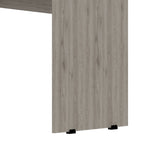 Escritorio Esquinero Mix Ceniza 120.1x77.2cm con Dos Cajones - ESCRITORIOS | Bylmo