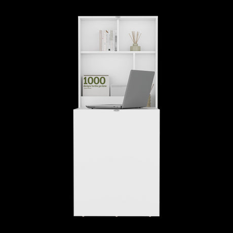 Escritorio Klapar Blanco 60x72.7cm sin Cajones - ESCRITORIOS | Bylmo