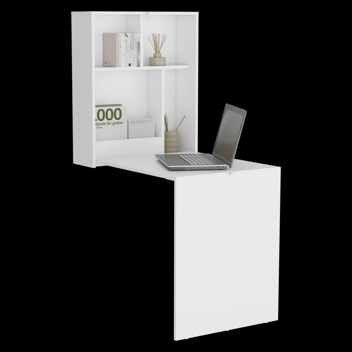 Escritorio Klapar Blanco 60x72.7cm sin Cajones - ESCRITORIOS | Bylmo