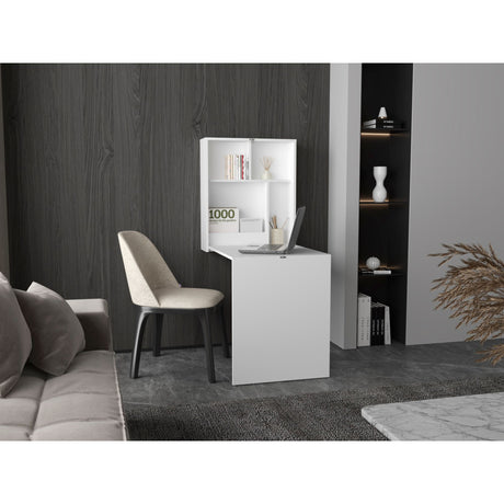 Escritorio Klapar Blanco 60x72.7cm sin Cajones - ESCRITORIOS | Bylmo