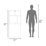 Escritorio Klapar Blanco 60x72.7cm sin Cajones - ESCRITORIOS | Bylmo
