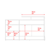 Escritorio Esquinero Singapur Duna y Blanco 130x72.5cm sin Cajones - ESCRITORIOS | Bylmo