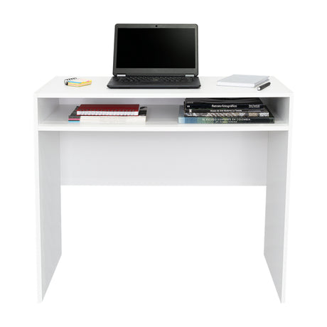 Escritorio Stella Blanco 89.2x77cm sin Cajones - ESCRITORIOS | Bylmo