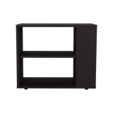 Mueble Auxiliar Garden Wengue 60x50cm Rectangular con Dos Compartimientos - MESAS AUXILIARES | Bylmo
