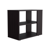 Mueble Auxiliar Garden Wengue 60x50cm Rectangular con Dos Compartimientos - MESAS AUXILIARES | Bylmo