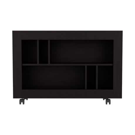 Mueble Auxiliar Joge Wengue 95x64.5cm Rectangular con Seis Compartimientos - MESAS AUXILIARES | Bylmo
