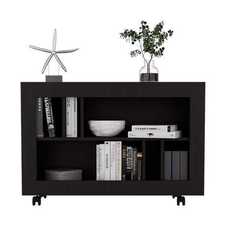 Mueble Auxiliar Joge Wengue 95x64.5cm Rectangular con Seis Compartimientos - MESAS AUXILIARES | Bylmo