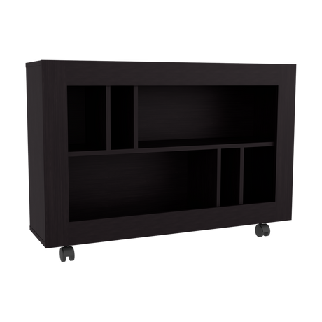 Mueble Auxiliar Joge Wengue 95x64.5cm Rectangular con Seis Compartimientos - MESAS AUXILIARES | Bylmo