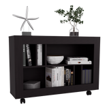 Mueble Auxiliar Joge Wengue 95x64.5cm Rectangular con Seis Compartimientos - MESAS AUXILIARES | Bylmo