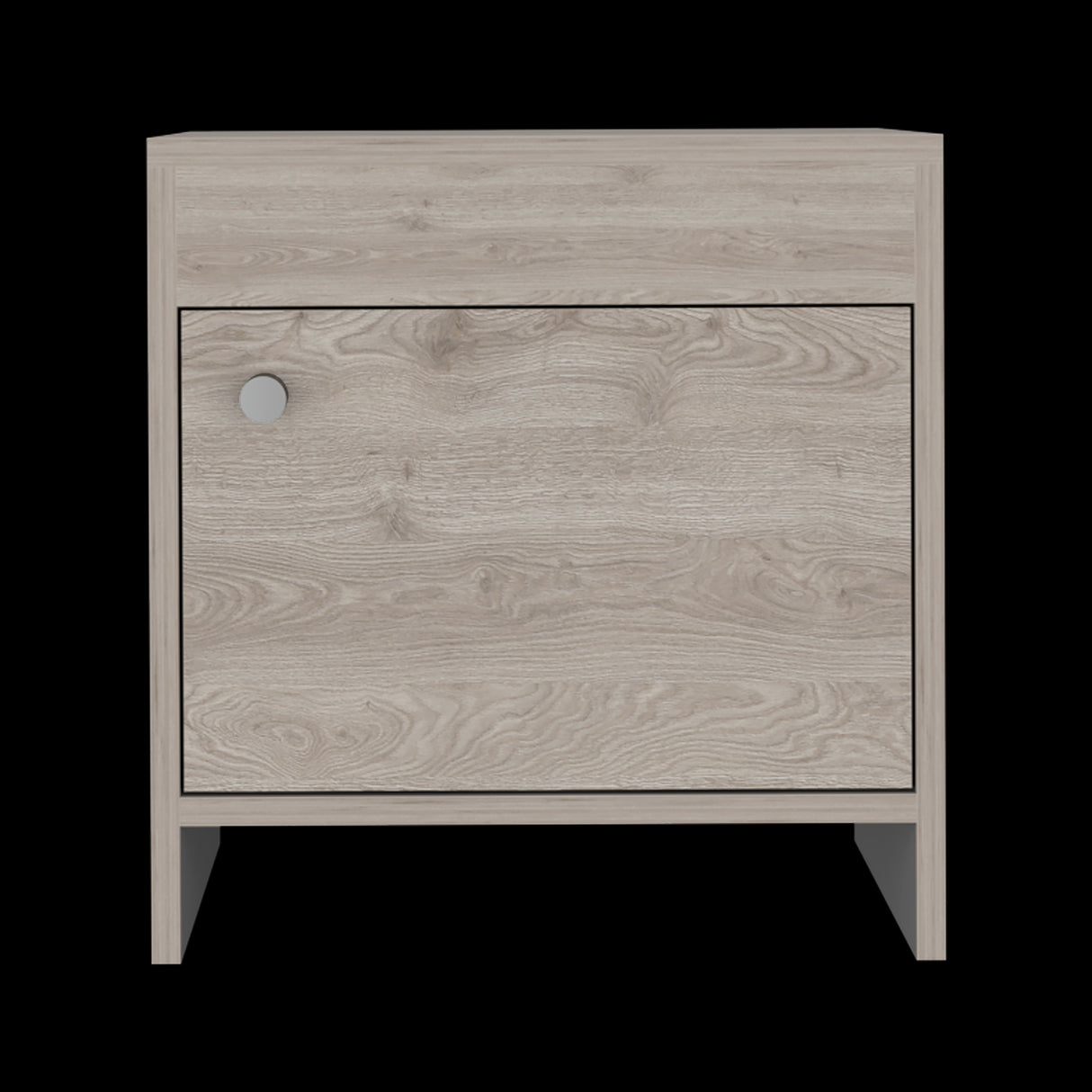 Mesa De Noche X 2 Armonia Bardolino Y Blanco 50x41.6cm Sin Cajones - MESAS DE NOCHE | Bylmo