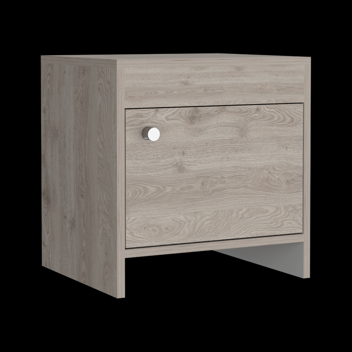 Mesa De Noche X 2 Armonia Bardolino Y Blanco 50x41.6cm Sin Cajones - MESAS DE NOCHE | Bylmo