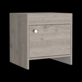 Mesa De Noche X 2 Armonia Bardolino Y Blanco 50x41.6cm Sin Cajones - MESAS DE NOCHE | Bylmo