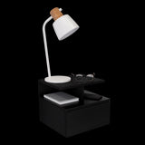 Mesa de Noche Flotante Wengue 35.6x29.5cm con Un Cajón - MESAS DE NOCHE | Bylmo