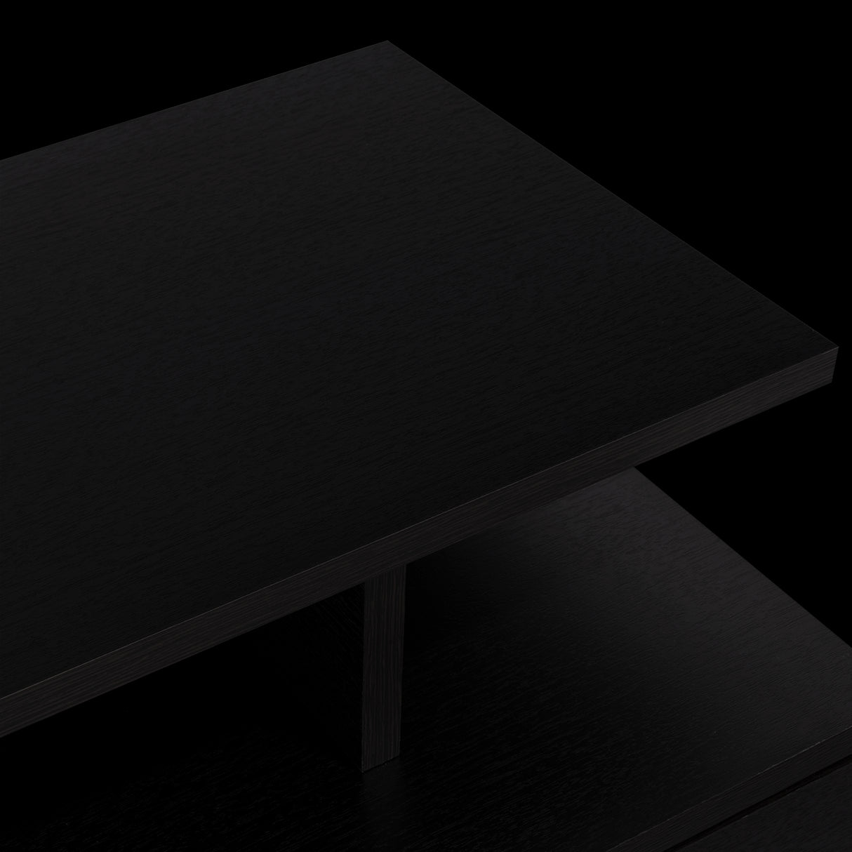 Mesa de Noche Flotante Wengue 35.6x29.5cm con Un Cajón - MESAS DE NOCHE | Bylmo