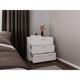 Cajonera Alpine Blanco 80.1x75.2cm con Cuatro Cajones - CAJONERAS Y COMODAS | Bylmo