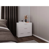 Cajonera Alpine Blanco 80.1x75.2cm con Cuatro Cajones - CAJONERAS Y COMODAS | Bylmo