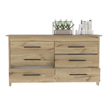 Cajonera HMS Duna y Wengue 149.5x80.6cm con Seis Cajones - CAJONERAS Y COMODAS | Bylmo