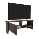 Mesa para TV Navia Nogal 120.3x41.9cm Para TV Hasta 65 Pulgadas - MUEBLES DE TV | Bylmo