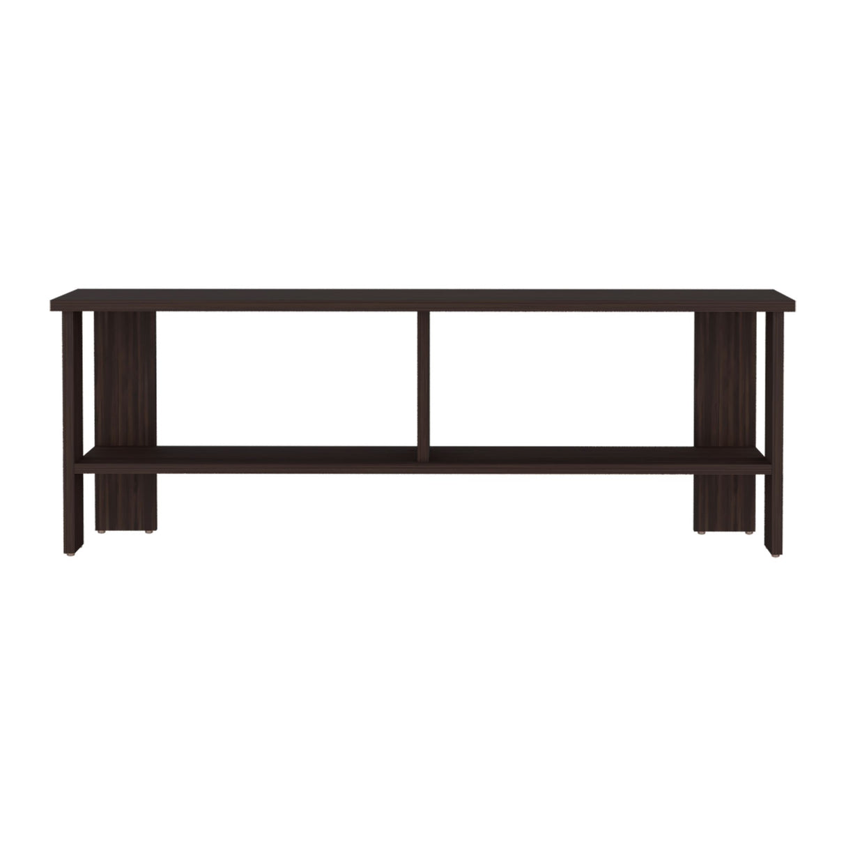 Mesa para TV Navia Nogal 120.3x42.1cm Para TV Hasta 55 Pulgadas - MUEBLES DE TV | Bylmo