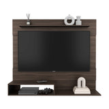 Panel de TV Flotante Baijing Milan y Wengue 160x137cm Para TV Hasta 70 Pulgadas - MUEBLES DE TV | Bylmo