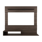 Panel de TV Flotante Baijing Milan y Wengue 160x137cm Para TV Hasta 70 Pulgadas - MUEBLES DE TV | Bylmo