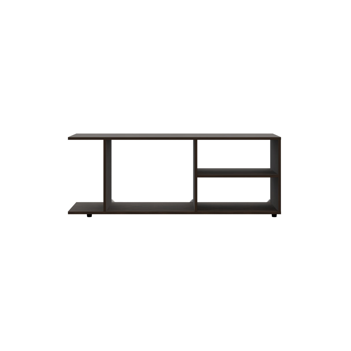 Rack de TV GoodWood Nogal 120.3x45.4cm Para TV Hasta 50 Pulgadas - MUEBLES DE TV | Bylmo