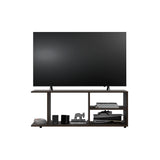 Rack de TV GoodWood Nogal 120.3x45.4cm Para TV Hasta 50 Pulgadas - MUEBLES DE TV | Bylmo
