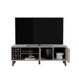 Rack de TV Lane Milan y Capri 160x55cm Para TV Hasta 65 Pulgadas con Ranuras para Cables - MUEBLES DE TV | Bylmo