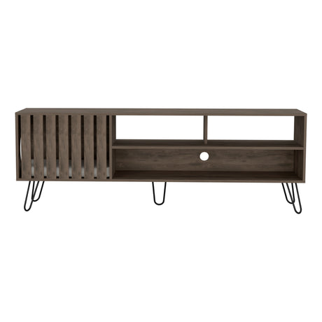 Rack de TV Zoro Bellota 180x63cm Para TV Hasta 75 Pulgadas con Ranuras para Cables - MUEBLES DE TV | Bylmo