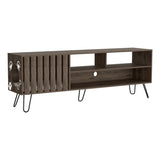 Rack de TV Zoro Bellota 180x63cm Para TV Hasta 75 Pulgadas con Ranuras para Cables - MUEBLES DE TV | Bylmo