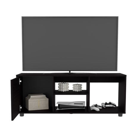 Rack de TV Adel Venecia Wengue 130.1x46.7cm Para TV Hasta 55 Pulgadas - MUEBLES DE TV | Bylmo